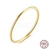 925 Sterling Silver 1mm Thin Finger Rings RJEW-C064-03B-G-1