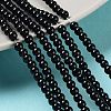 Baking Paint Glass Pearl Bead Strands HY-Q003-3mm-80-1