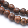 Natural Wood Beads Strands WOOD-P011-06-4mm-5