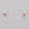 Eco-Friendly Plastic Earring Hooks STAS-K203-03RG-3