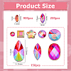 Acrylic Rhinestone Cabochons DIY-HS0001-63A-2