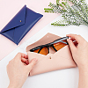 2Pcs 2 Colors PU Imitation Leather Envelope Glasses Bag FIND-GA0002-73-5