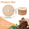 Round Coffee Filter Paper AJEW-WH0413-66-2