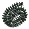 Natural Seraphinite Beads Strands G-A262-B02-01-3