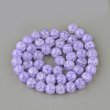 Synthetic Crackle Quartz Beads Strands X-GLAA-S134-6mm-15-2