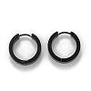 304 Stainless Steel Huggie Hoop Earrings EJEW-O087-09G-EB-1