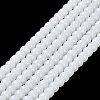 Imitation Jade Glass Beads Strands X-GLAA-K062-A01-09-2