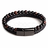 Natural Tiger Eye Beaded Bracelets PW24070691972-1