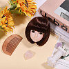 1Pc Silky Thread Wig Caps AJEW-CA0005-14D-4