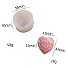 DIY Heart Shape Food Grade Candle Silicone Molds PW-WGD631A-02-1
