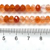 Natural Banded Agate/Striped Agate Beads Strands G-E605-A02-01H-5