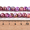 Baking Paint Glass Beads X1-DGLA-N003-8mm-B03-5