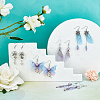 SUNNYCLUE DIY Fairy Butterfly Earring Making Kits DIY-SC0020-18-5