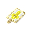Handmade MIYUKI Japanese Seed Loom Pattern Seed Beads PALLOY-MZ00125-03-2