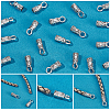 150Pcs Tibetan Style Zinc Alloy Cord End FIND-WR0012-60-3