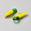 Fruit Theme Glass Pendants GLAA-WH0032-26C-2
