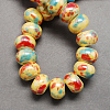 Handmade Porcelain European Beads OPDL-Q099-3-1
