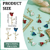 30Pcs 3 Style Alloy Pendants PALLOY-ME00030-2