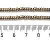 Electroplated Synthetic Non-magnetic Hematite Beads Strands G-I364-I01-01B-4