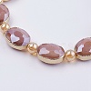 Opaque Glass Beads Strands EGLA-K013-PL-07A-3