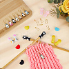 66Pcs Alloy Locking Stitch Markers HJEW-MA00053-4