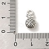 Tibetan Style Alloy Charms TIBEP-L021-53AS-3