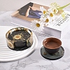DIY Round Coaster Silicone Molds DIY-P010-24-5