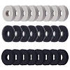 SUPERFINDING 30Pcs 2 color Joystick Sponge Ring AJEW-FH0001-53-1