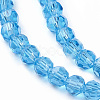 Glass Beads Strands EGLA-J042-4mm-07-3