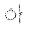 Tibetan Style Alloy Toggle Clasps TIBE-N011-055-1