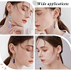 100Pcs 316 Stainless Steel Hypoallergenic French Earring Hooks JX137A-6