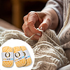 3 Skeins 3-Ply Cotton Sock Yarn YCOR-DJ0001-06C-6