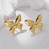 304 Stainless Steel Stud Earrings for Women EJEW-L296-012G-03-2