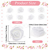 3D Foam Rose Ornament Accessories DIY-WH0304-623I-2