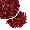 Transparent Electroplate Glass Beads EGLA-Q138-01M-1