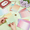 5 Sets 5 Styles Gradient Color PVC Alphabet Number Stickers DIY-GF0008-71-3