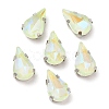 Mocha Fluorescent(MI) Teardrop Sew on Rhinestone GGLA-M006-01A-P03-1