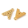 26Pcs 304 Stainless Steel Pendant Rhinestone Settings STAS-Z144-03G-3