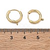 304 Stainless Steel Huggie Hoop Earring Findings SA-CBA1CA2-11G-3
