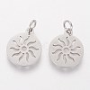 Non-Tarnish 304 Stainless Steel Pendants LS-X-STAS-Q201-T449S-2