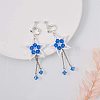 Iron Clip-on Earring Findings KK-PH0026-20P-NF-5