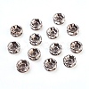 Brass Rhinestone Spacer Beads RB-A014-Z6mm-01B-2