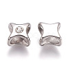304 Stainless Steel Slide Charms STAS-O101-63P-2