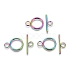 Ion Plating(IP) 304 Stainless Steel Toggle Clasps STAS-M277-05M-1