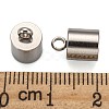 Tarnish Resistant 304 Stainless Steel Cord Ends STAS-E020-7-3