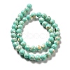 Synthetic Turquoise and Sea Shell Assembled Beads Strands X-G-D482-01A-08-3