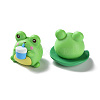 8Pcs Resin Frog Display Decoration AJEW-S037-02-2
