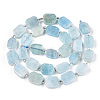 Natural Aquamarine Beads Strands G-T138-26-3