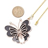 Butterfly Alloy Rhinestone Ceiling Fan Pull Chain Extenders FIND-JF00140-2