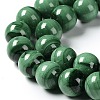 Natural Malachite Beads Strands G-F571-27AB1-8mm-6
